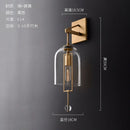 Axyaa Glass Wall Lamps for Corridors, Living Rooms & Background Walls