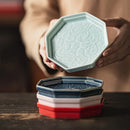 Axyaa Exquisite Dim Sum Tea Plate for Elegant Tea Time