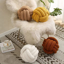 Axyaa Round Plush Throw Pillow for Stylish Home Decor