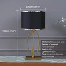Axyaa Modern LED Table Lamp: Creative Nordic Design for Home Living Room, Bedroom, Bedside
