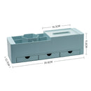 Axyaa Large Makeup Vanity Organizer with Drawers for Cosmetics, Jewelry, Skincare