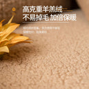 Axya Winter Lamb Velvet Sofa Cushion: Non-Slip, Nordic, Plush, Thick Fabric Cover