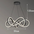 Axyaa LED Chandeliers Pendant Light Modern Living Room Dining Room Indoor Lighting