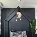 Axyaa Moon Star LED Pendant Light Chandelier for Kid Bedroom