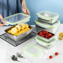 Axyaa Stainless Steel Fresh-keeping Lunch Box with Leak Proof Lid