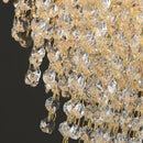 Axyaa Golden Crystal Chandelier for Luxury Home Decor