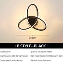 Axyaa Modern LED Wall Lamp Bedroom Living Room Ceiling Lights Fixtures