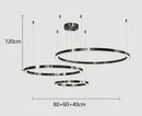 Axyaa Dining Room Ceiling Chandelier - Modern Hanging Pendant Light for Indoor Living Room Lighting