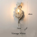 Axyaa Retro Resin Wall Lamp | French Style Candle Wall Light for Living Room