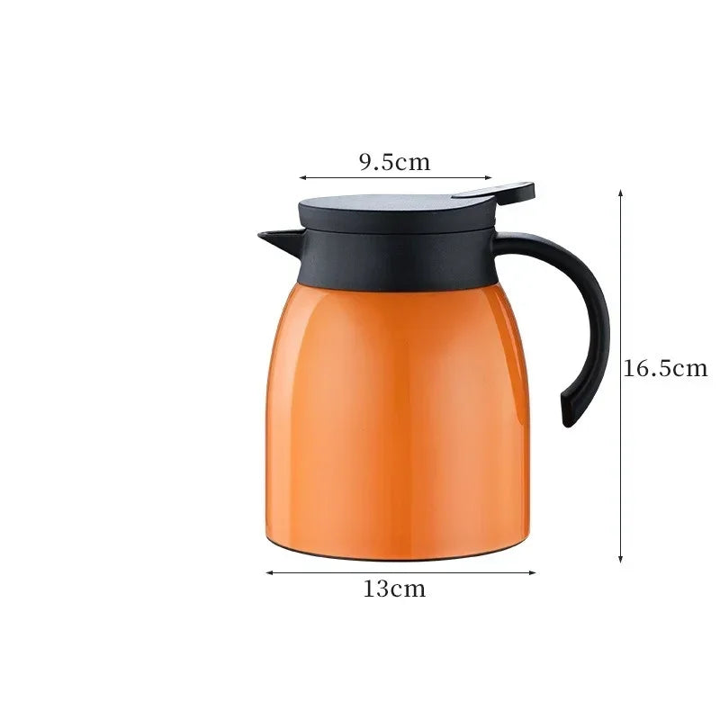 Axyaa Stainless Steel Tea Kettle Thermos Bottle with Tea-strainer