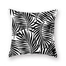 Axyaa Geometric Love Heart Print Square Pillowcase