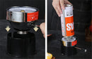 Axya 304 Stainless Steel One Pot Gas Stove Hot Pot - Portable Mini Commercial Outdoor Dual Hotpot