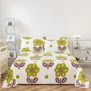 Axyaa Coarse Cloth Bed Sheet Queen Size Soft 100% Cotton Durable Breathable Naked Sleep