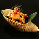 Axya Bamboo Root Basket Tray for Creative Cuisine and Snacks