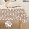 Axyaa Waterproof PVC Table Cloth for Dining & Coffee Tables