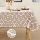 Axyaa Waterproof PVC Table Cloth for Dining & Coffee Tables