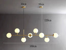 Axyaa Modern Pendant Chandelier for indoor Dining Room Lighting