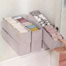 Axyaa Drawer Organizer Box Clothes Storage for Underwear Socks Panties Wardrobe
