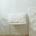 Short Plush Boho Pillowcases by Axyaa - 30x50cm Decorative Cushion Cover