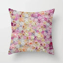 Axyaa Sunset Field Flowers Pillowcase Home Decor Office Car Ornaments