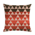 Axyaa Diamond Geometry Pillow Cover - Geometric Print Cushion Case 45x45cm