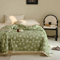 Axyaa Cloud Marshmallow Knitted Cotton Lace Soybean Fiber Quilt Core