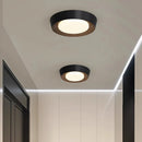 Axyaa LED Ceiling Light: White Black Room Lamp Home Decor Lighting
