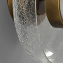 Modern Glass Wall Light for Living Room, Bedroom & Dining Room by Axyaa