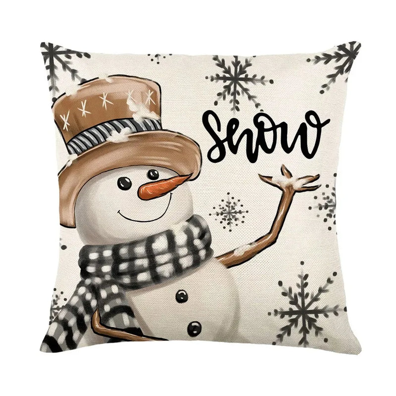 Axyaa Christmas Day Party Pillowcase Set