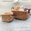 Axyaa Plush Toy & Underwear Organizer: Soft, Cute Storage Box for Home Décor