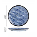 Axyaa Retro Ceramic Steak & Sushi Plate for Molecular Cuisine Tableware