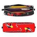 Axyaa Mickey Minnie Pencil Case Pouch - Big Capacity Zipper Bag for Students