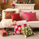 Axyaa Jacquard Christmas Sofa Pillowcase Cojines 45x45cm