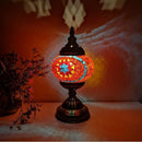 Axyaa Turkish Mosaic Table Lamp Material Package Handmade Glass Night Light Design Gift