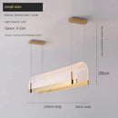 Axyaa Golden Acrylic LED Chandelier for Dining & Living Room - Elegant Suspension Lighting