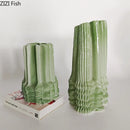 Axyaa Minimalist Ceramic Vase Set for Elegant Floral Arrangements