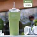 Axyaa Stainless Steel Insulation Cup with Straw for Hot and Cold Drinks