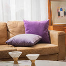 Axyaa Velvet Pillow Covers - Soft Decorative Cushion Cases for Home Decor