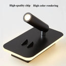 Axyaa USB Wall Wash LED Bed Light with Adjustable Spotlight