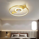 Axyaa Remote Control Living Room Ceiling Fan Light - Simple Modern Design