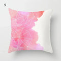 Axyaa Pink Psychedelic Landscape Print Pillowcase for Bedroom Living Room