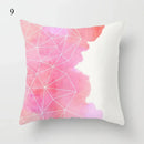 Axyaa Pink Psychedelic Landscape Print Pillowcase for Bedroom Living Room