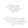 Axyaa Refrigerator Storage Rack Partition Compartment Food Divider Box Basket