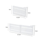 Axyaa Refrigerator Storage Rack Partition Compartment Food Divider Box Basket