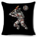 Axyaa Astronaut Sports Cushion: Fun Home Decor for Kids Room, Planet & Music Theme