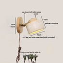 Axyaa Nordic LED Wall Lights Up Down Yellow Stone Living Room Bedroom Lamp