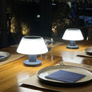 Axyaa Solar Table Lamp: Modern Outdoor Lighting for Home & Garden