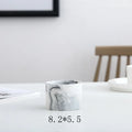 Axyaa Marble Ceramic Succulent Planter Set