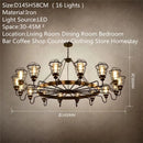 Axyaa Vintage Chandelier Restaurant Personalized Clothing Private Rooms Industrial Living Room Lighting
