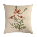 Axyaa Nordic Printed Cotton Linen Pillowcase for Home Office Decor 45*45cm